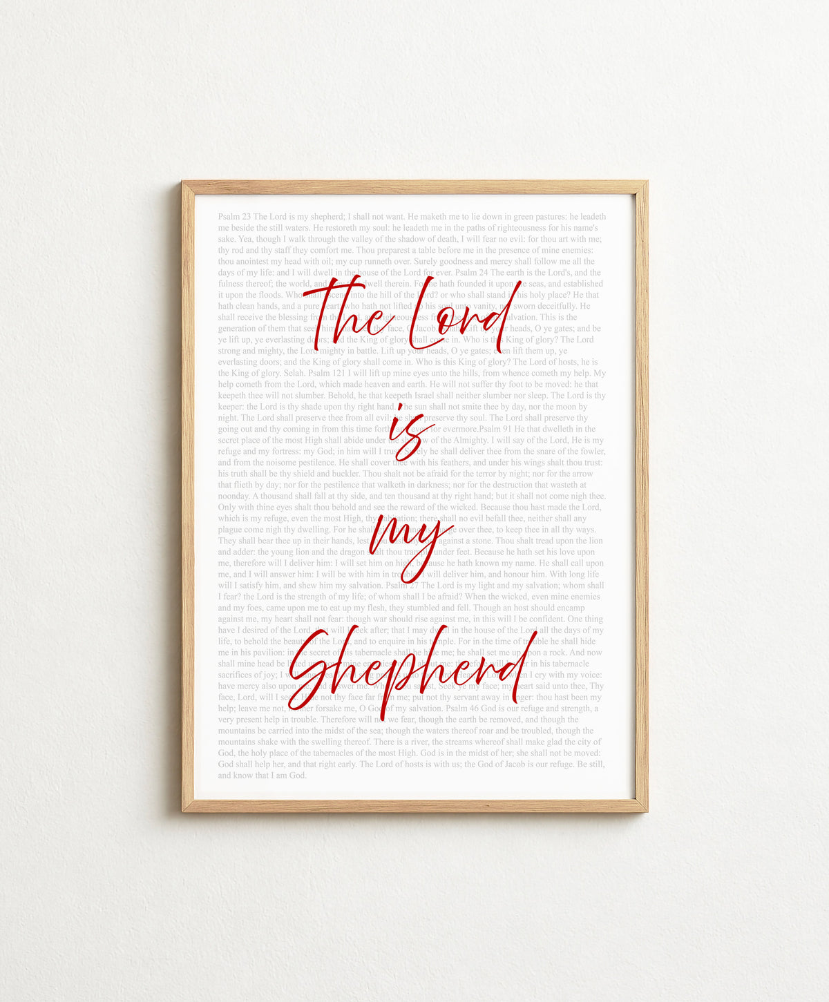 The Lord Is My Shepherd