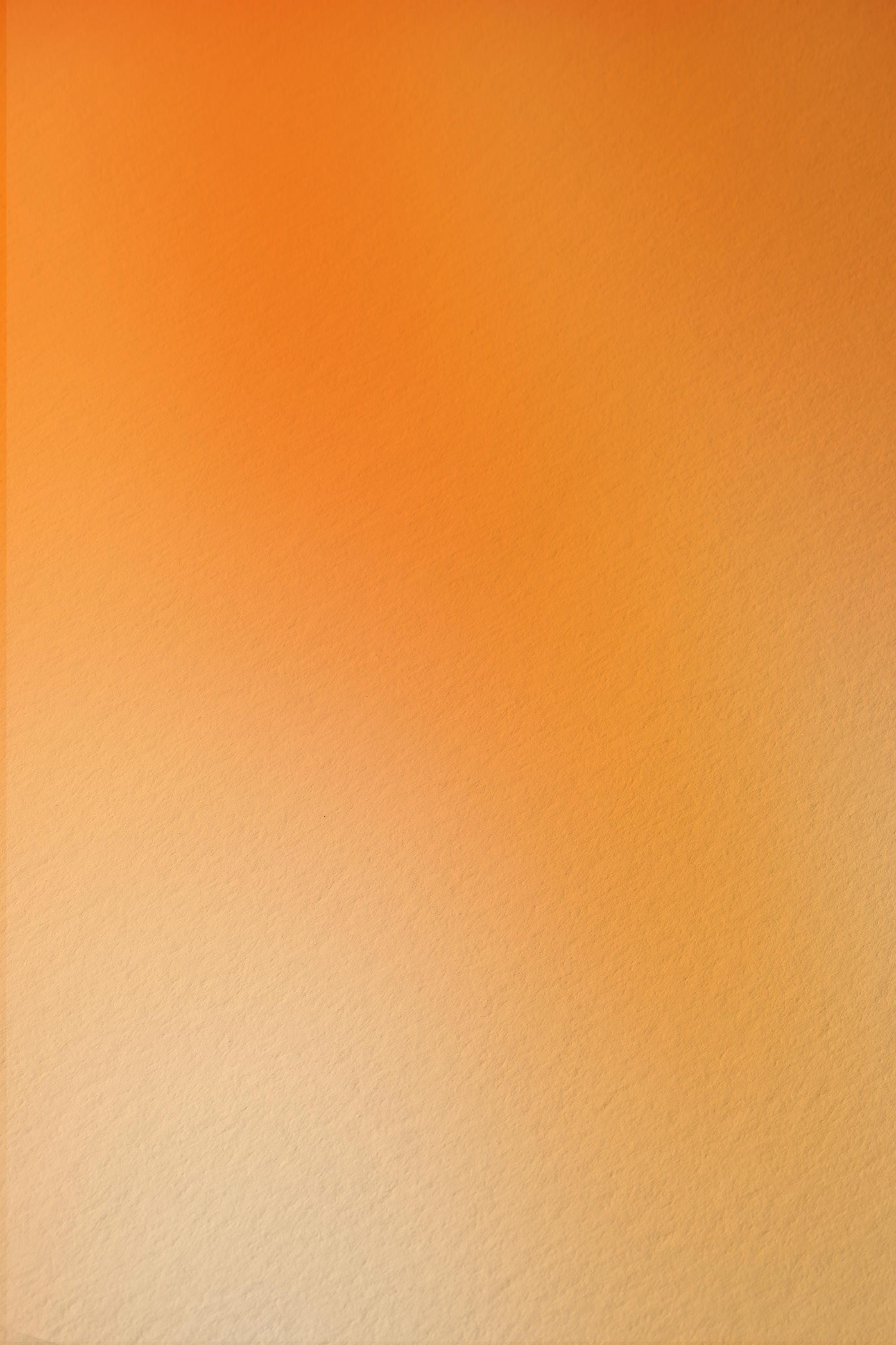 Orange Gradient Art Print, Minimal Abstract Poster, Warm Modern Wall Decor