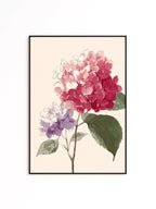 Hydrangea Printable Art, Soft Floral Download for Bedroom or Bathroom Decor