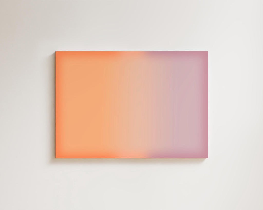 Peach Mauve Horizon