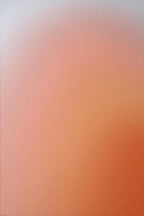 Lilac Peach Sunset Gradient Wall Art, Aura Glow Poster, Dreamy Minimal Abstract Print