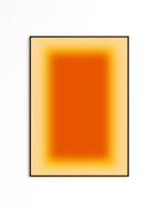 Abstract painting print, Orange Wall Art, digital download, Printable Art, Minimal Art