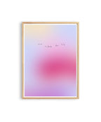 Gradient Quote Art Print, Pink Gradient Poster, You Are My Favorite Place To Be, Romantic Bedroom Wall Art, Physical Art Print