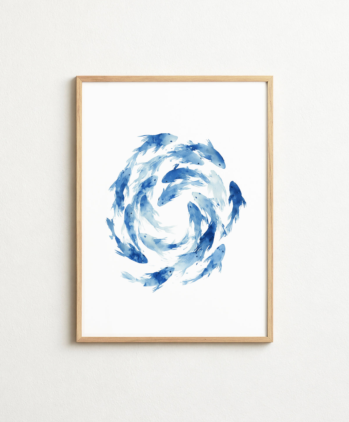 Blue Fish Circle
