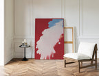 Red Sky Cloud Art, Abstract Art, Vintage Wall print