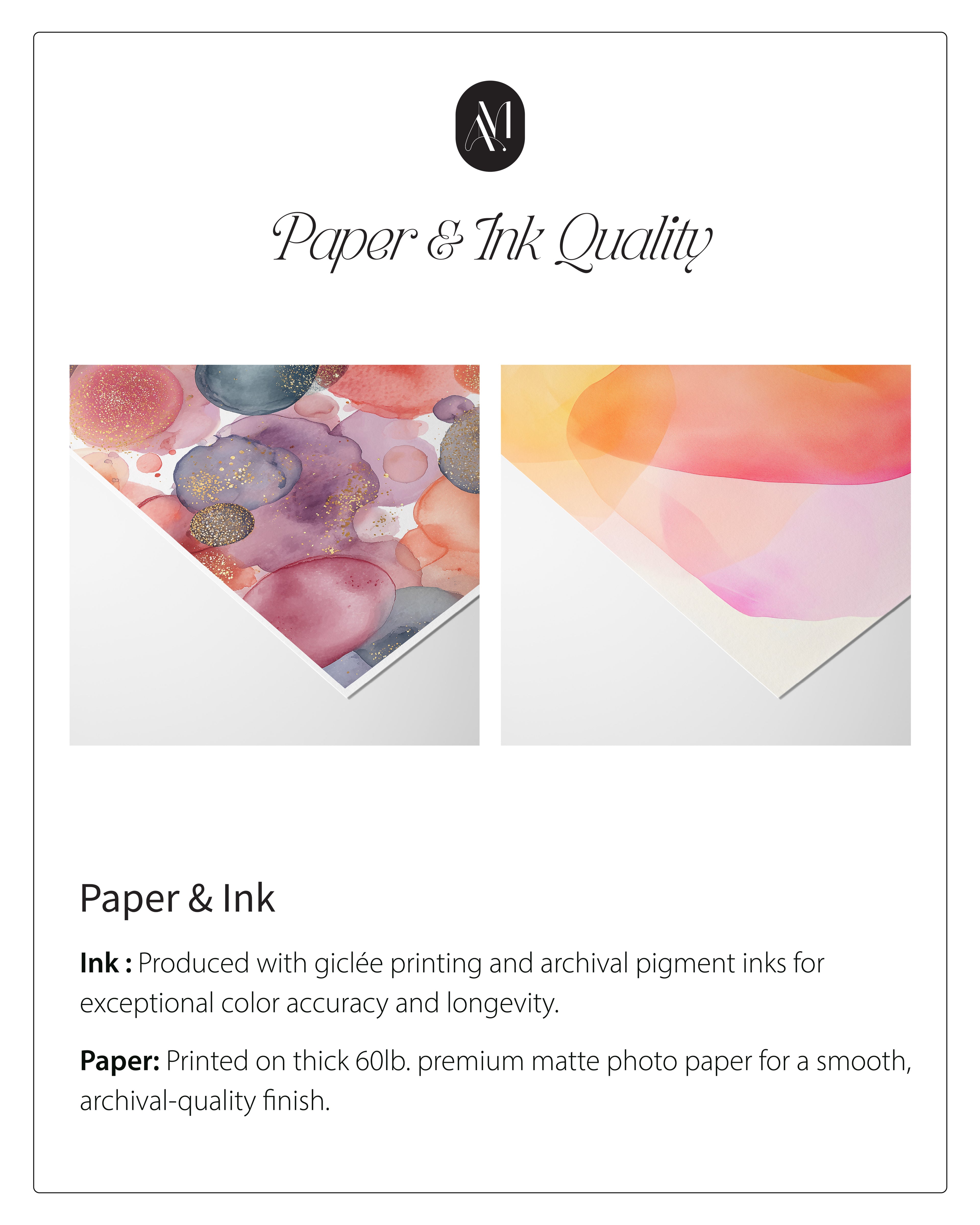 Rose Golden Petal – Abstract Floral Art Print