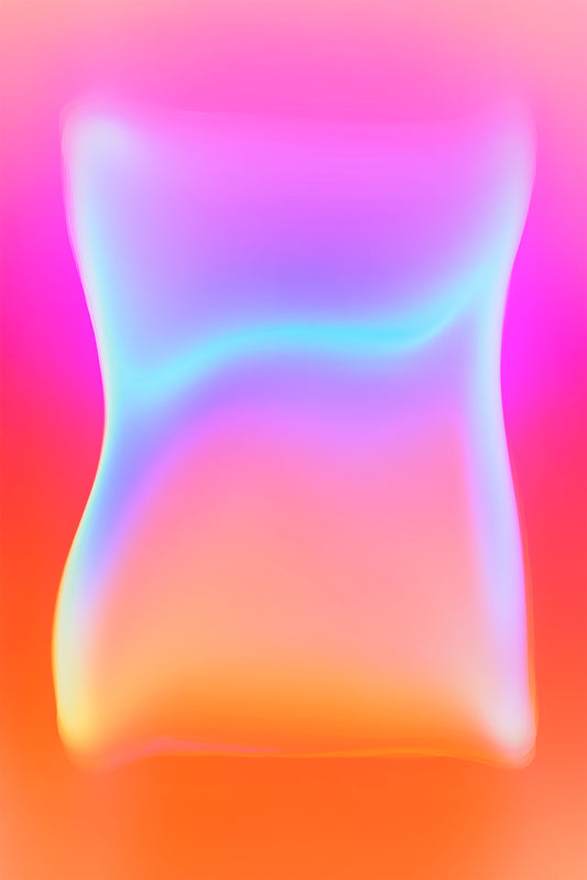 Radiant Flow (Framed Canvas)