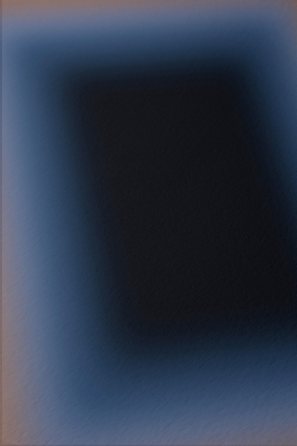 Moody Abstract Art Print, Taupe Blue Gradient, Minimal Modern Wall Decor