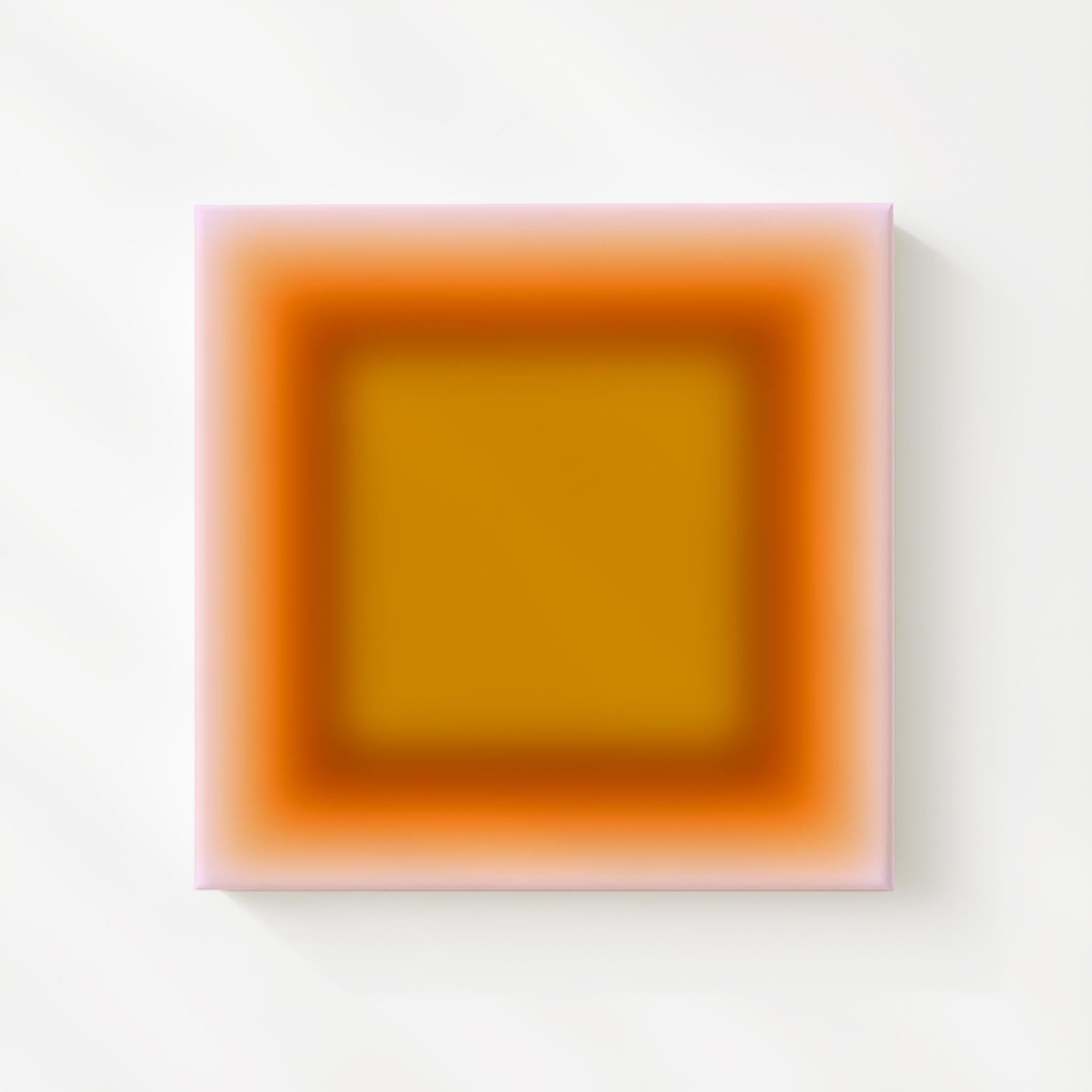 Honey Orange Gradient Wall Art, Canvas Prints
