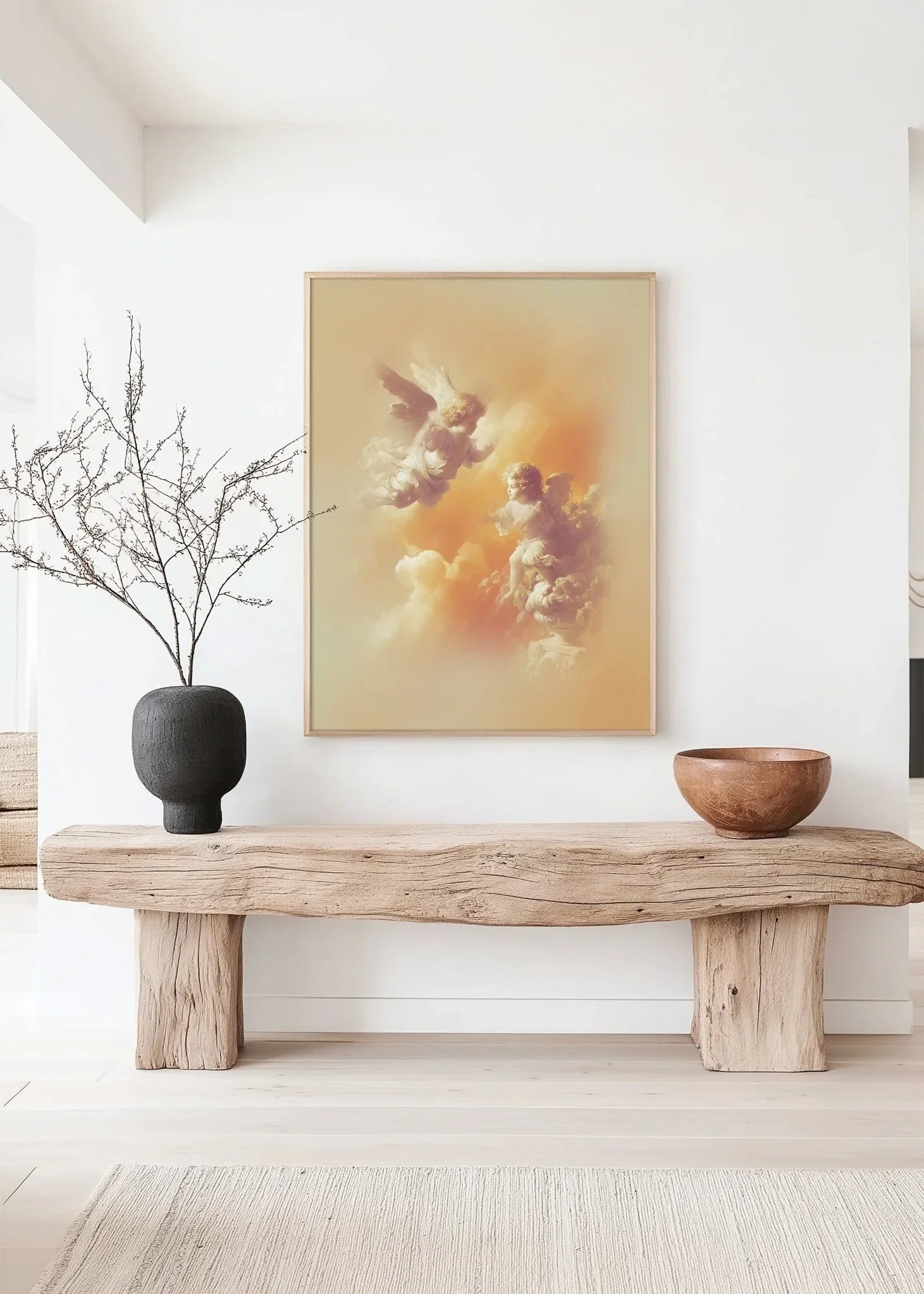Ashen Light canvas wall art – And A Little More