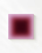 Burgundy Gradient Wall Art, Plum Mauve Abstract Canvas Print, Wine Glow Modern Minimal Decor