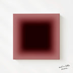 Dark Burgundy Canvas Wall Art, Framed Canvas, Dark Red Gradient Wall Decor, Large Abstract Wall Art