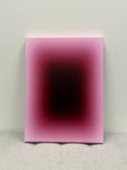 Burgundy Plum Gradient Wall Art