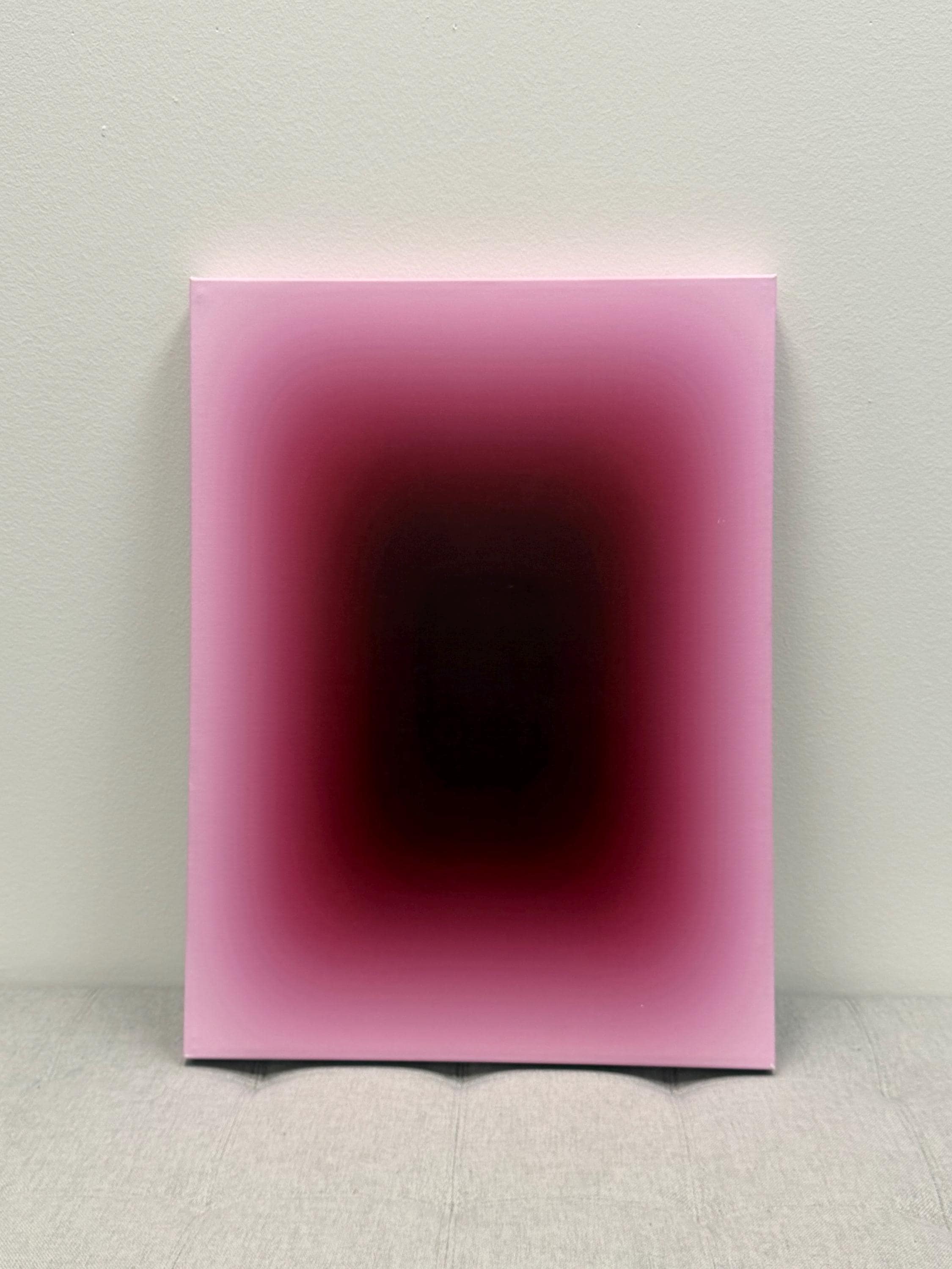 Burgundy Plum Gradient Wall Art