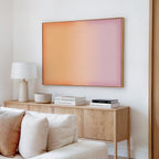 Peach Mauve Horizon