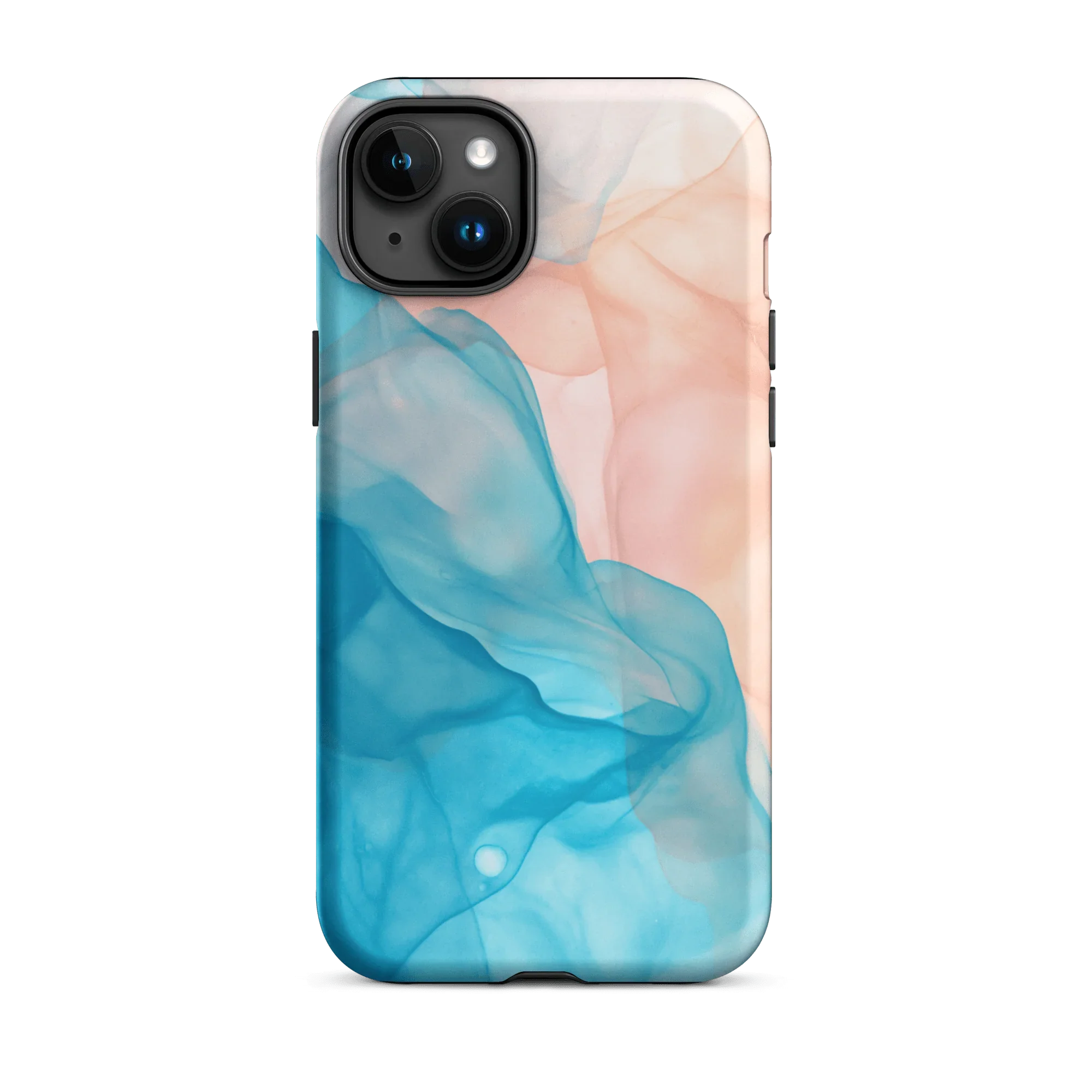 Blue Fluid Phone Case canvas wall art – And A Little More
