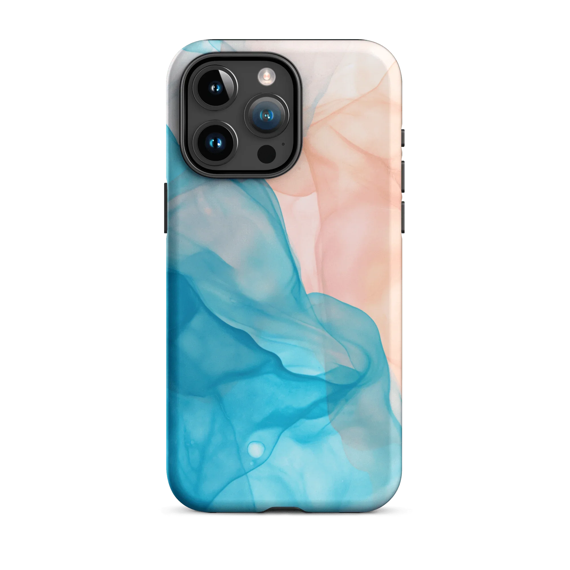 Blue Fluid Phone Case canvas wall art – And A Little More