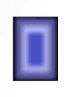 Blue Abstraact Wall Art, Minimalist Ombre Poster, Modern Abstract Wall Decor, Bathroom wall decor