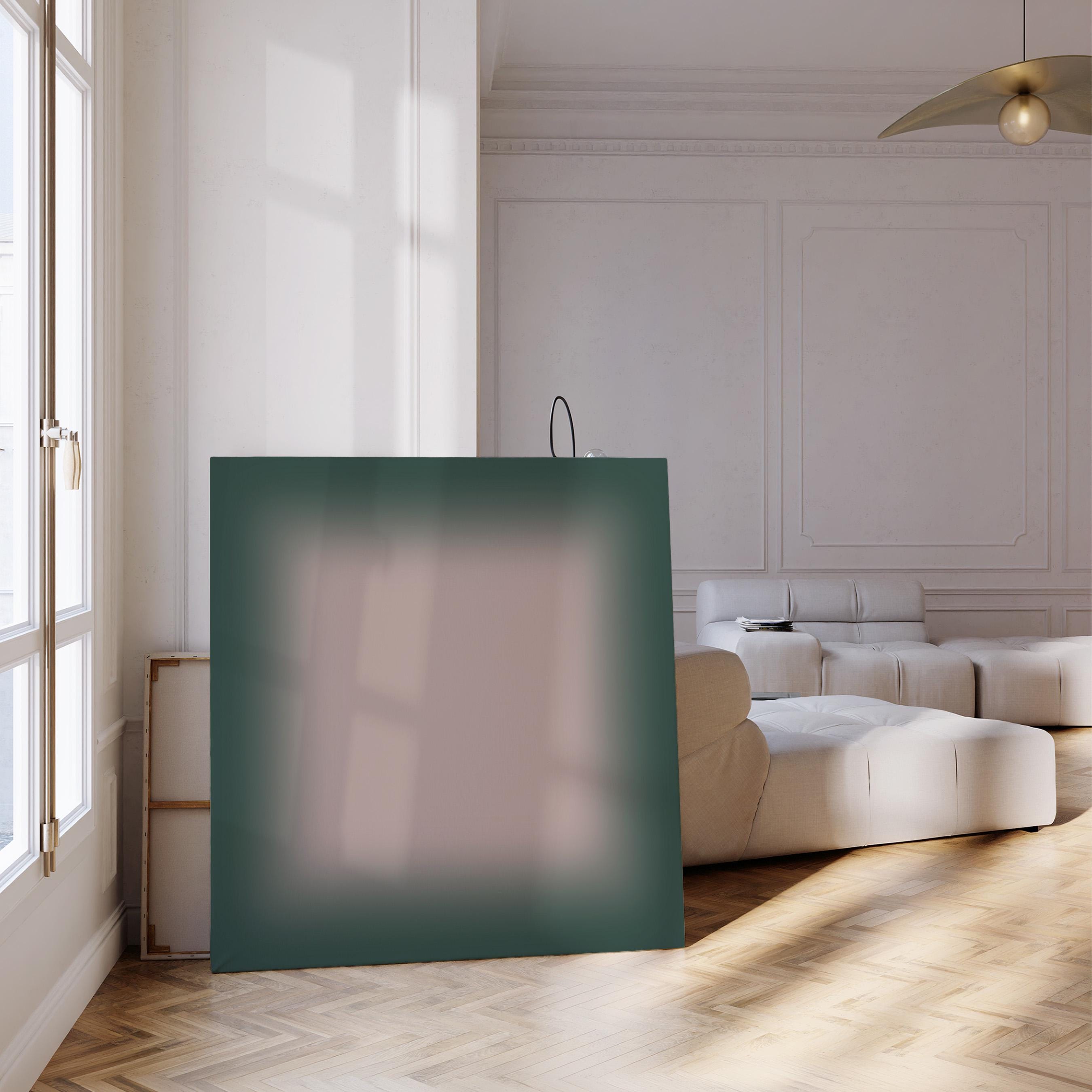 Earth Tone Wall Art Print, Sage Green Gradient Abstract, Minimal Modern Decor