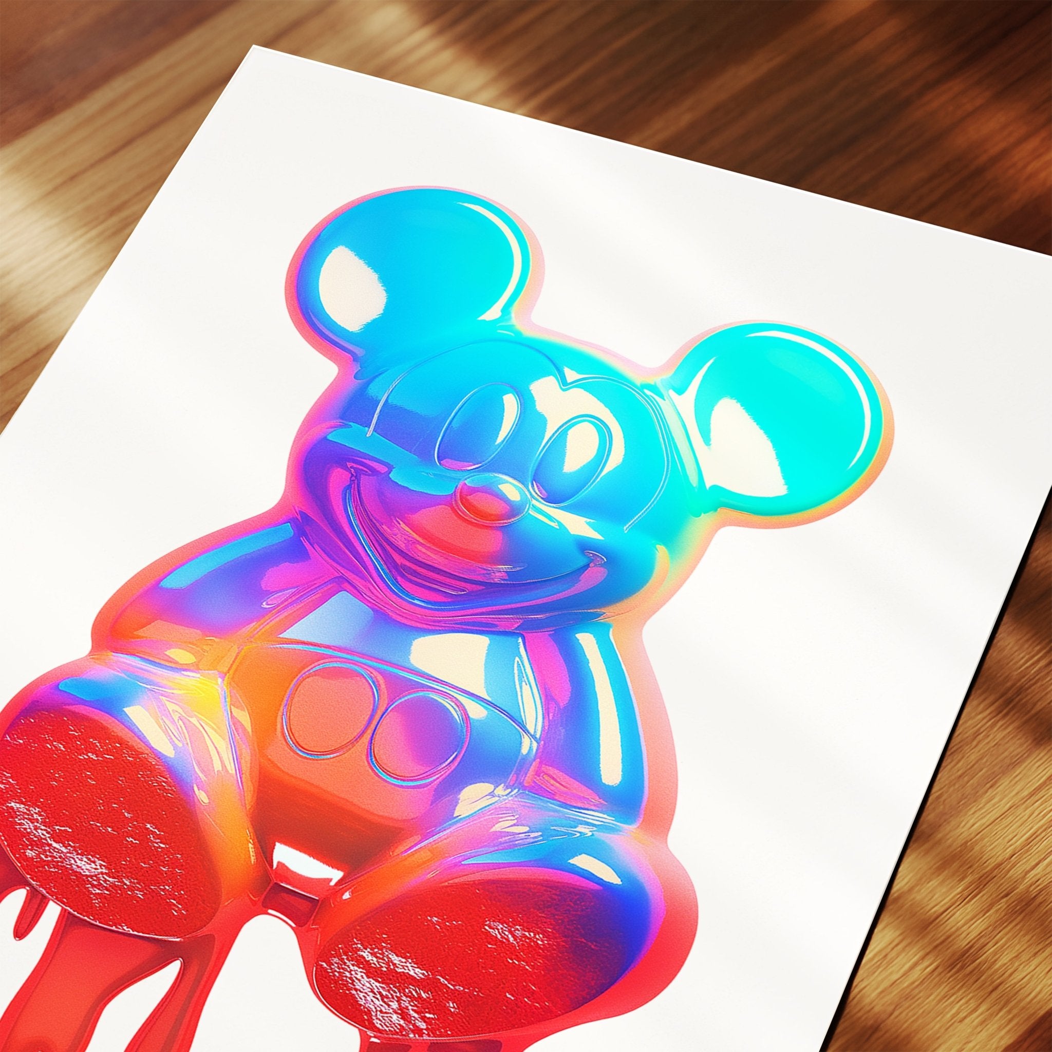 Candy Drip Mouse - Pop Art Print canvas wall art – And A Little More