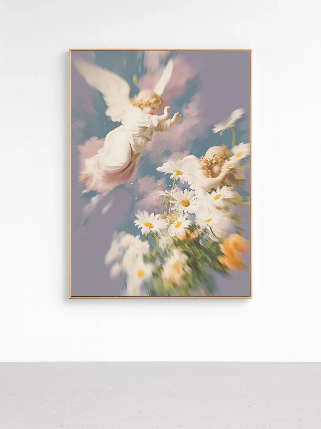Chasing the Flower - Dreamy Art Print canvas wall art – And A Little More