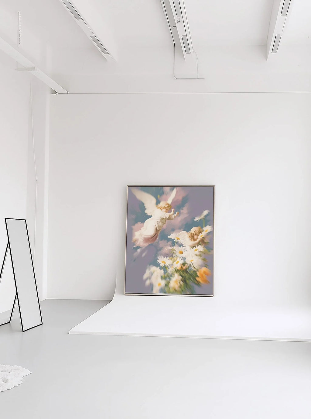 Chasing the Flower - Dreamy Art Print canvas wall art – And A Little More