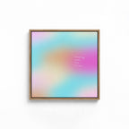 Pastel Rainbow Gradient Art Print
