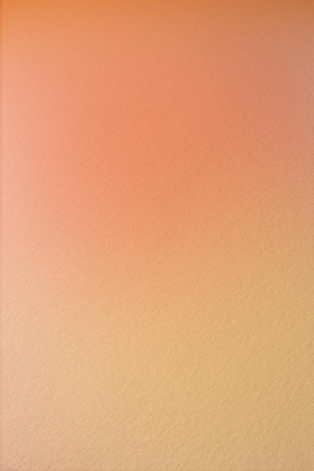Peach Wall Art Print, Soft Orange Gradient, Minimal Abstract Decor