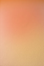 Peach Wall Art Print, Soft Orange Gradient, Minimal Abstract Decor