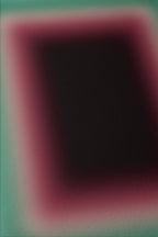 Burgundy Wall Art Print, Teal Green Gradient Abstract, Moody Modern Decor