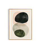 Neutral Abstract Shapes Print, Beige Organic Wall Art, Minimal Earth Tone Decor