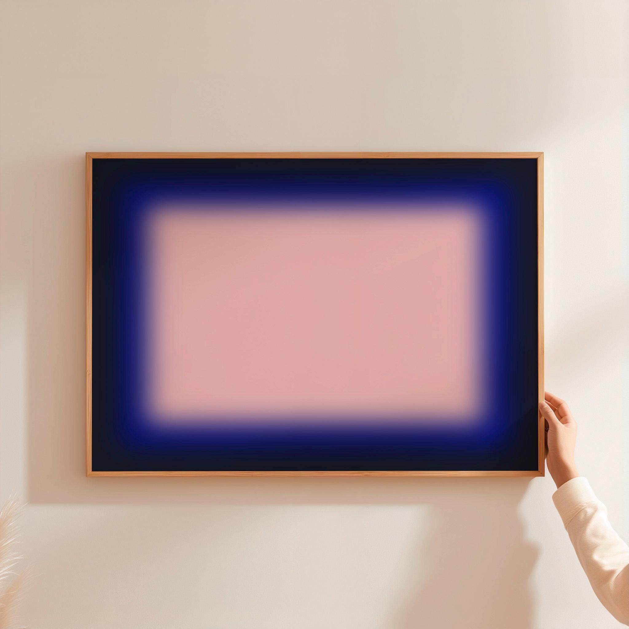 Navy Blush Gradient