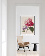 Hydrangea Printable Art, Soft Floral Download for Bedroom or Bathroom Decor