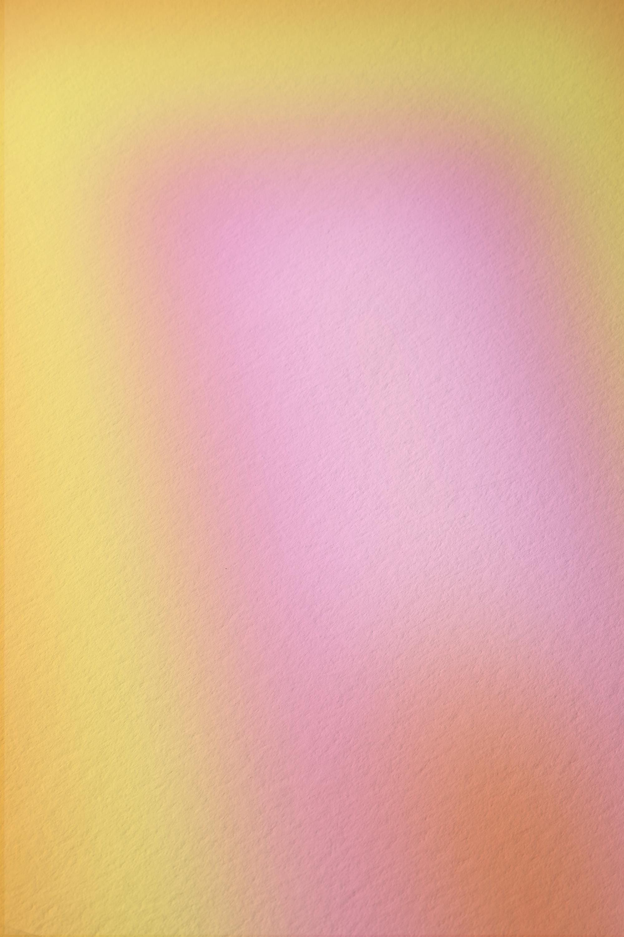 Pastel Gradient Art Print, Pink Yellow Abstract Poster, Soft Modern Wall Decor
