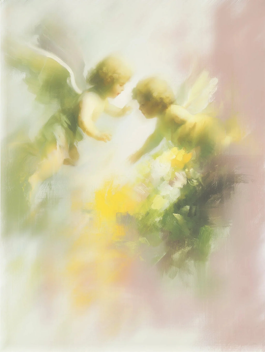 Garden in Green canvas wall art – And A Little More