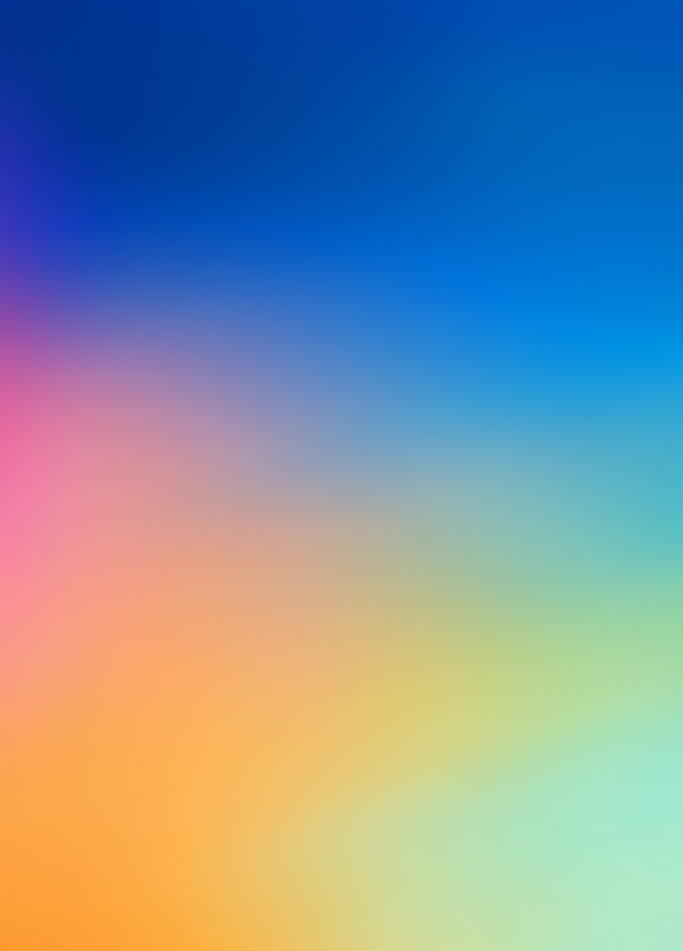 Spectrum Horizon Glow - Framed Canvas - And A Little More