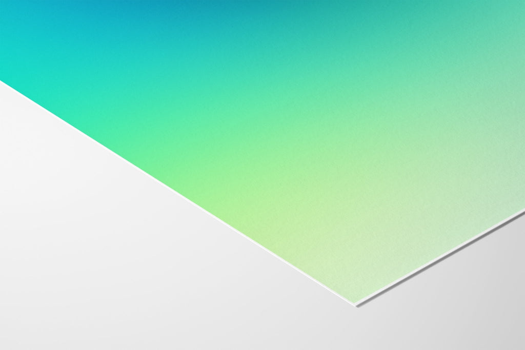 Green Blue Gradient Art canvas wall art – And A Little More