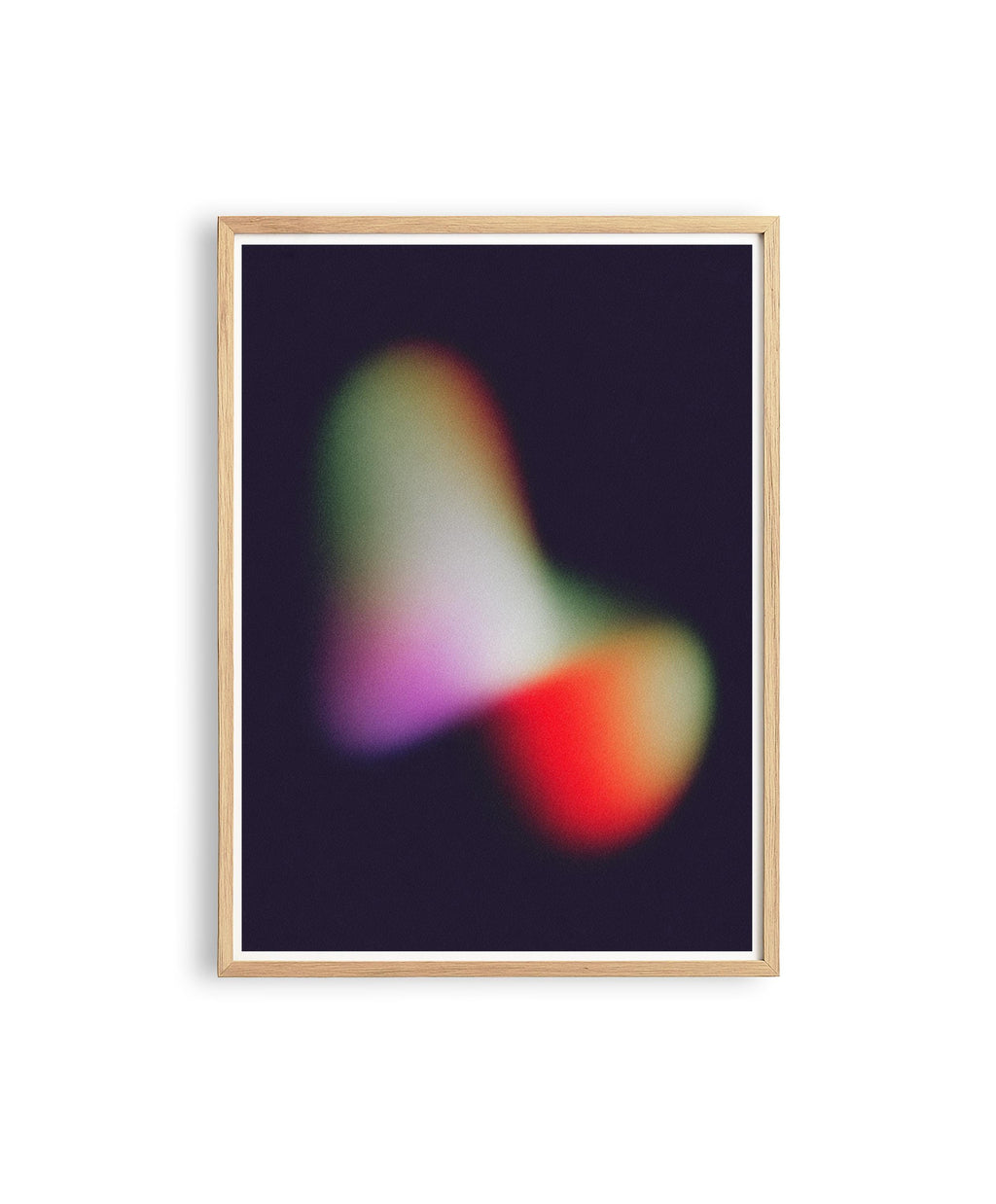 Luminous Organic Abstract Art Print for Modern Wall Decor