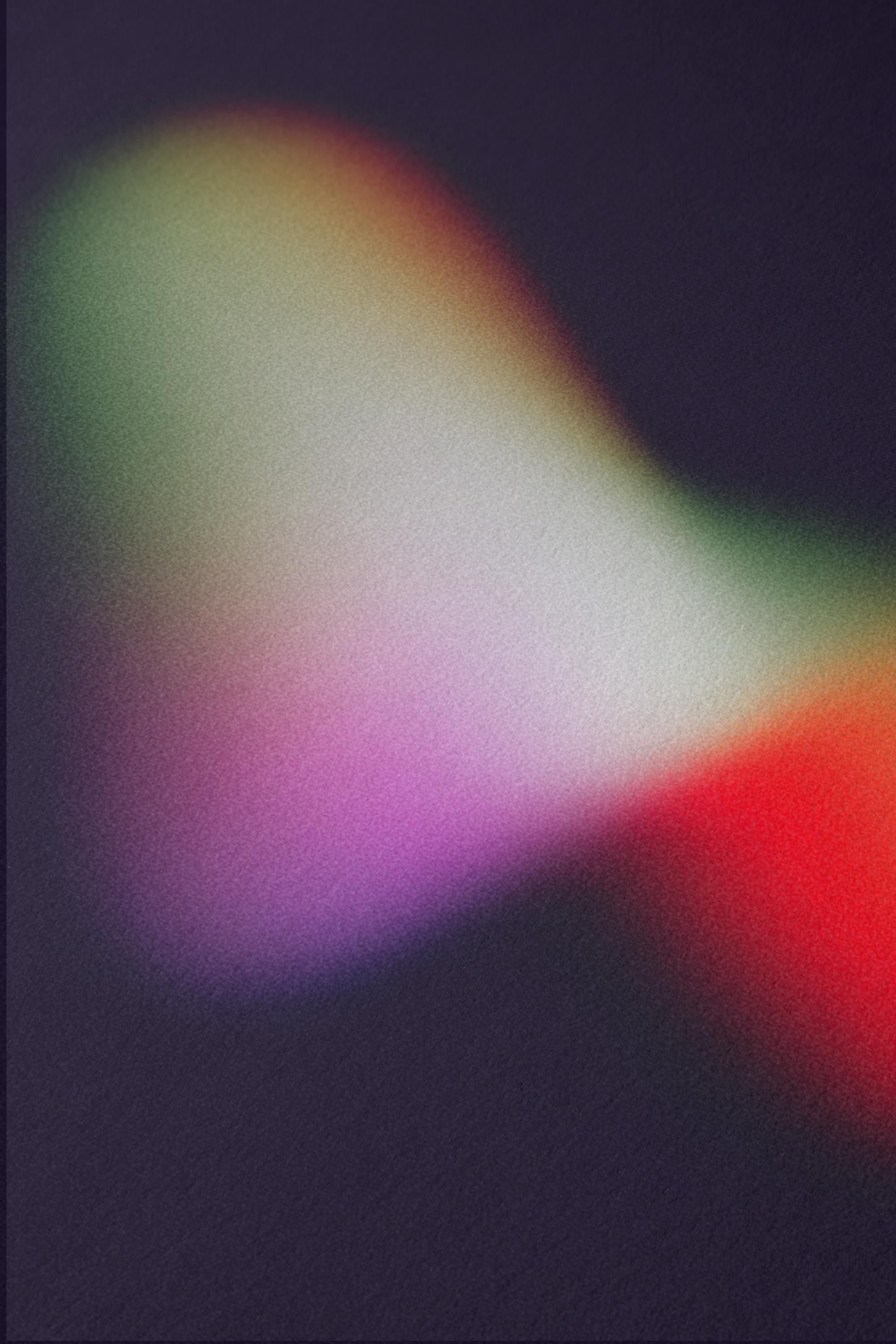 Luminous Organic Abstract Art Print for Modern Wall Decor