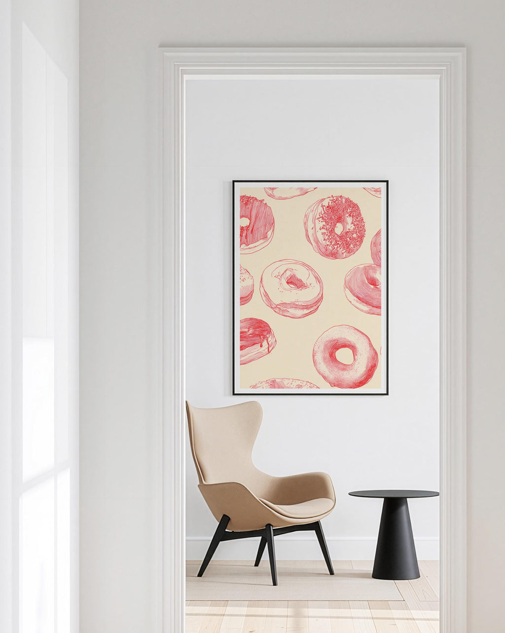 Bakery Wall Art Print for Colorful Kitchen Decor
