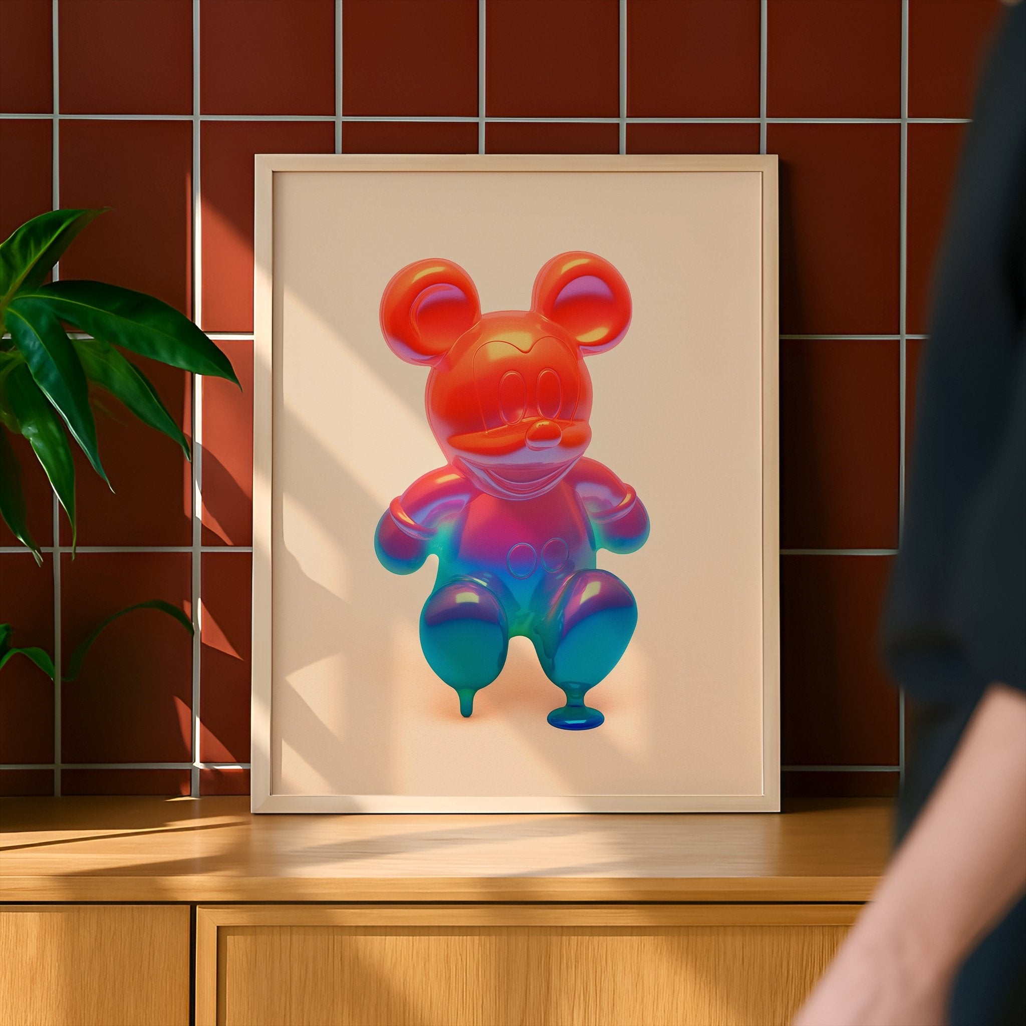 Liquid Mouse Form - Pop Art Print canvas wall art – And A Little More