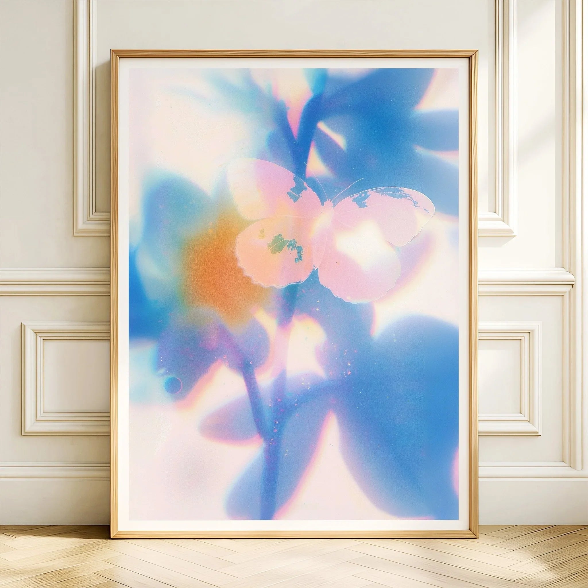 Lucent Petals Floral Art canvas wall art – And A Little More