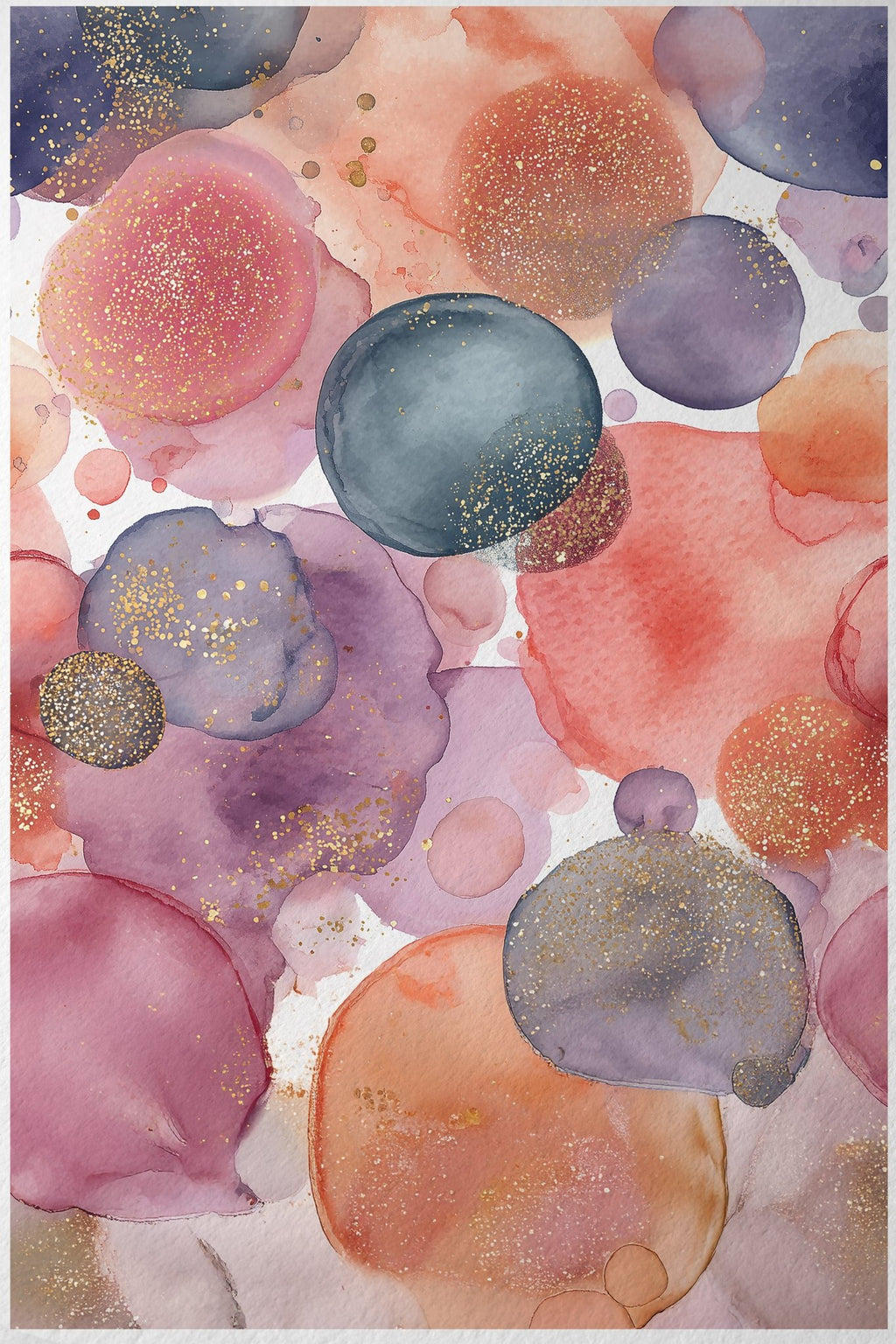 Midnight Bloom Spheres Art canvas wall art – And A Little More