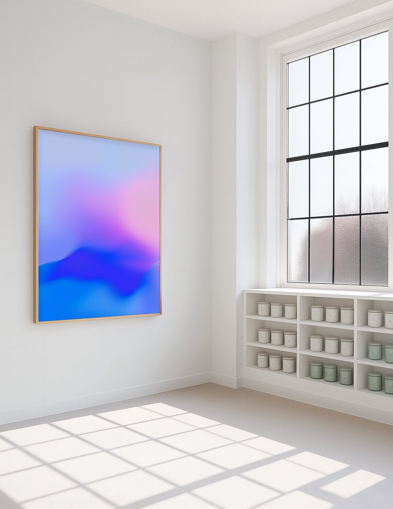 Ocean Glow - Framed Canvas canvas wall art – And A Little More