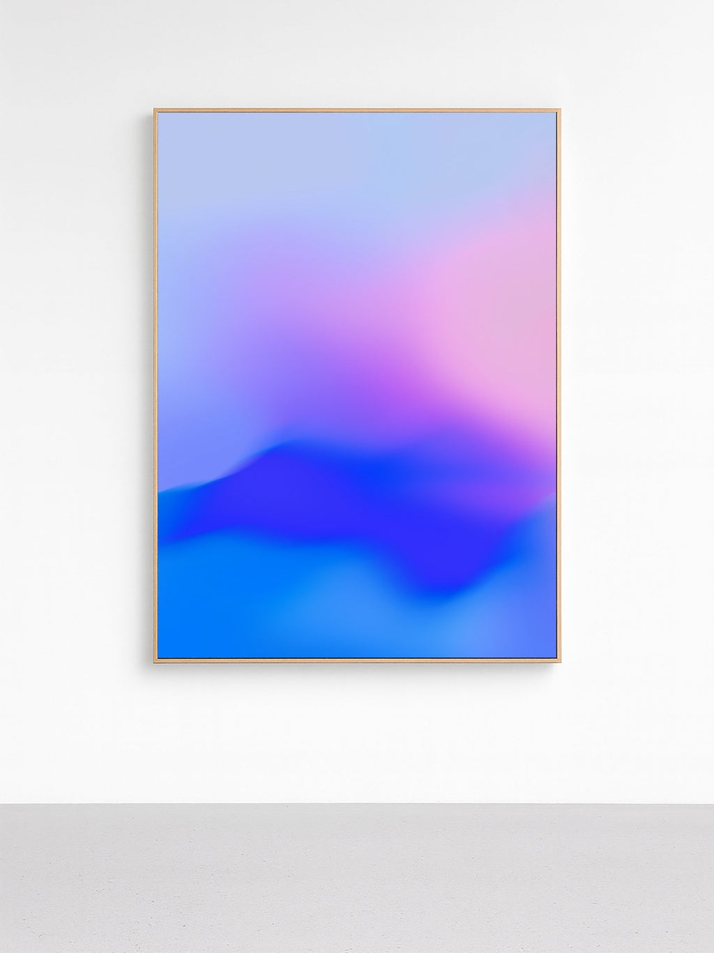 Ocean Glow - Framed Canvas canvas wall art – And A Little More