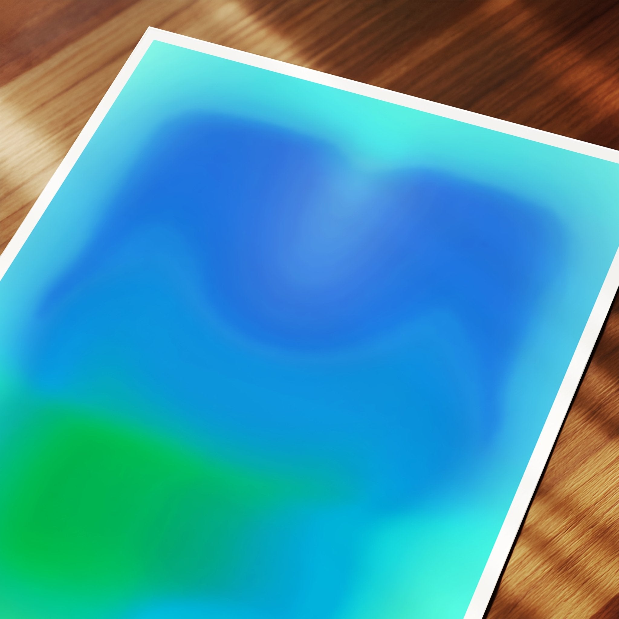 Ocean Mist Aurora - Art Print canvas wall art – And A Little More