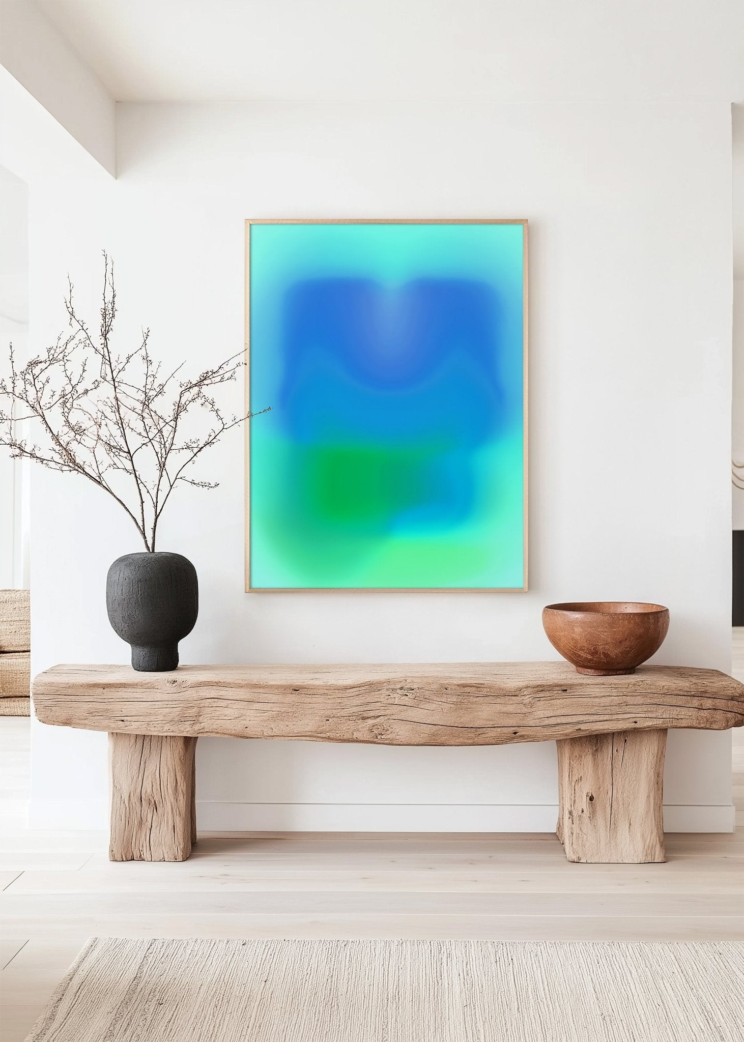 Ocean Mist Aurora - Art Print canvas wall art – And A Little More