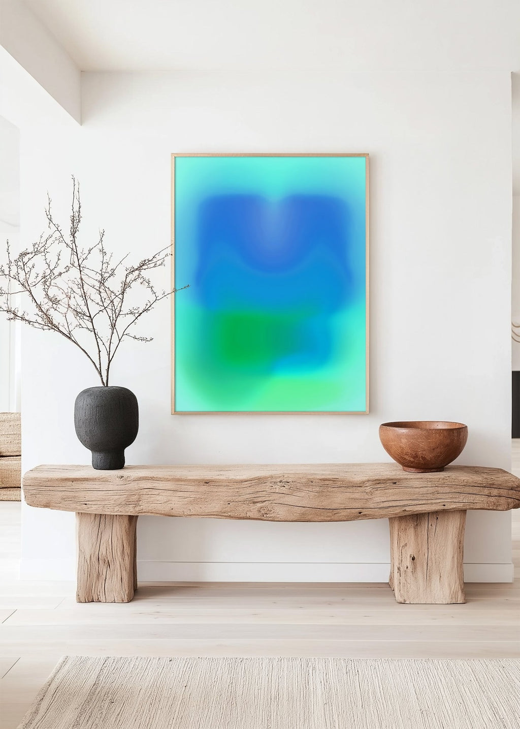 Ocean Mist Aurora - Art Print canvas wall art – And A Little More