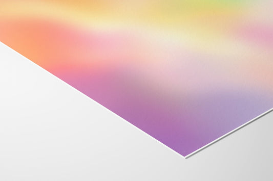 Rainbow Pastel Gradient Art canvas wall art – And A Little More