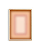 Beige Gradient Abstract Wall Art, Minimalist Ombre Wall Art